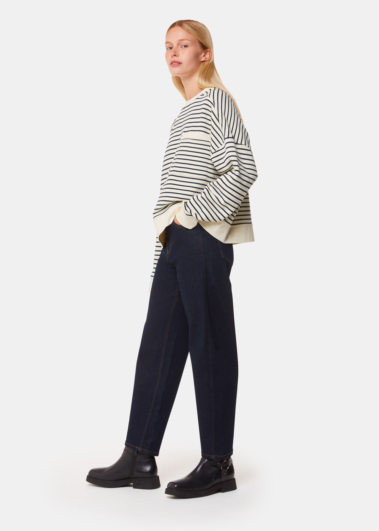 Stripe Sweat