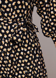 Twisting Tulips Trapeze Dress