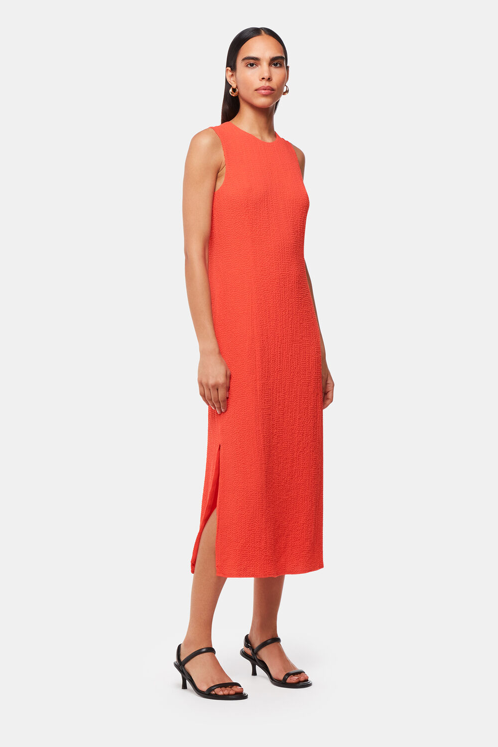 Erin Texture Midi Dress