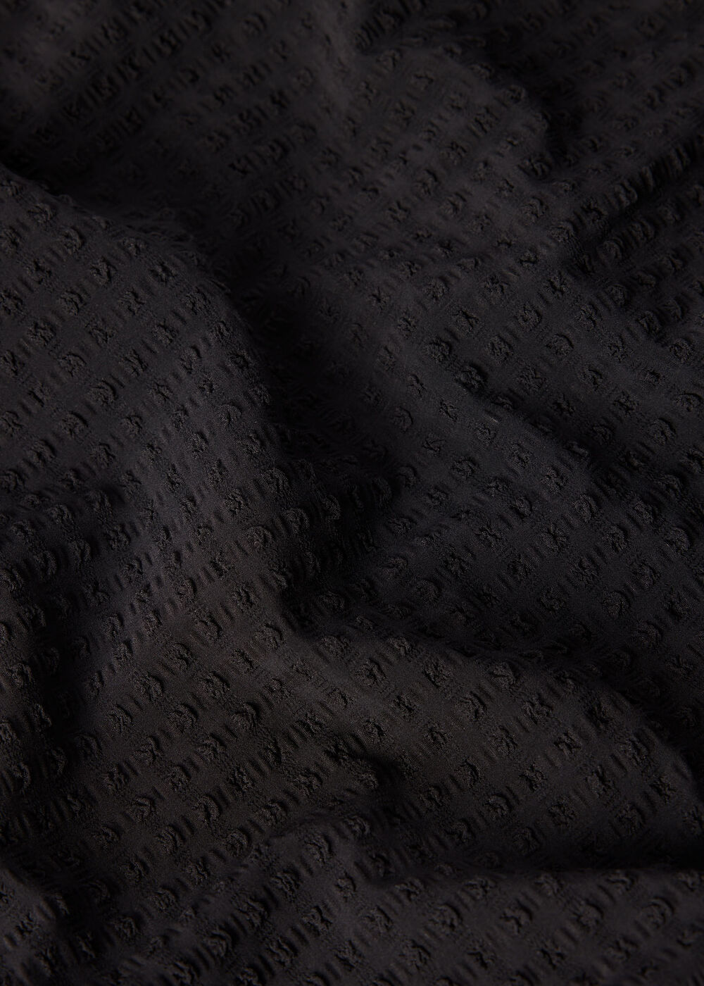 Textured Gingham Swimsuit