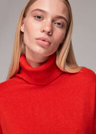 Cashmere Roll Neck Jumper