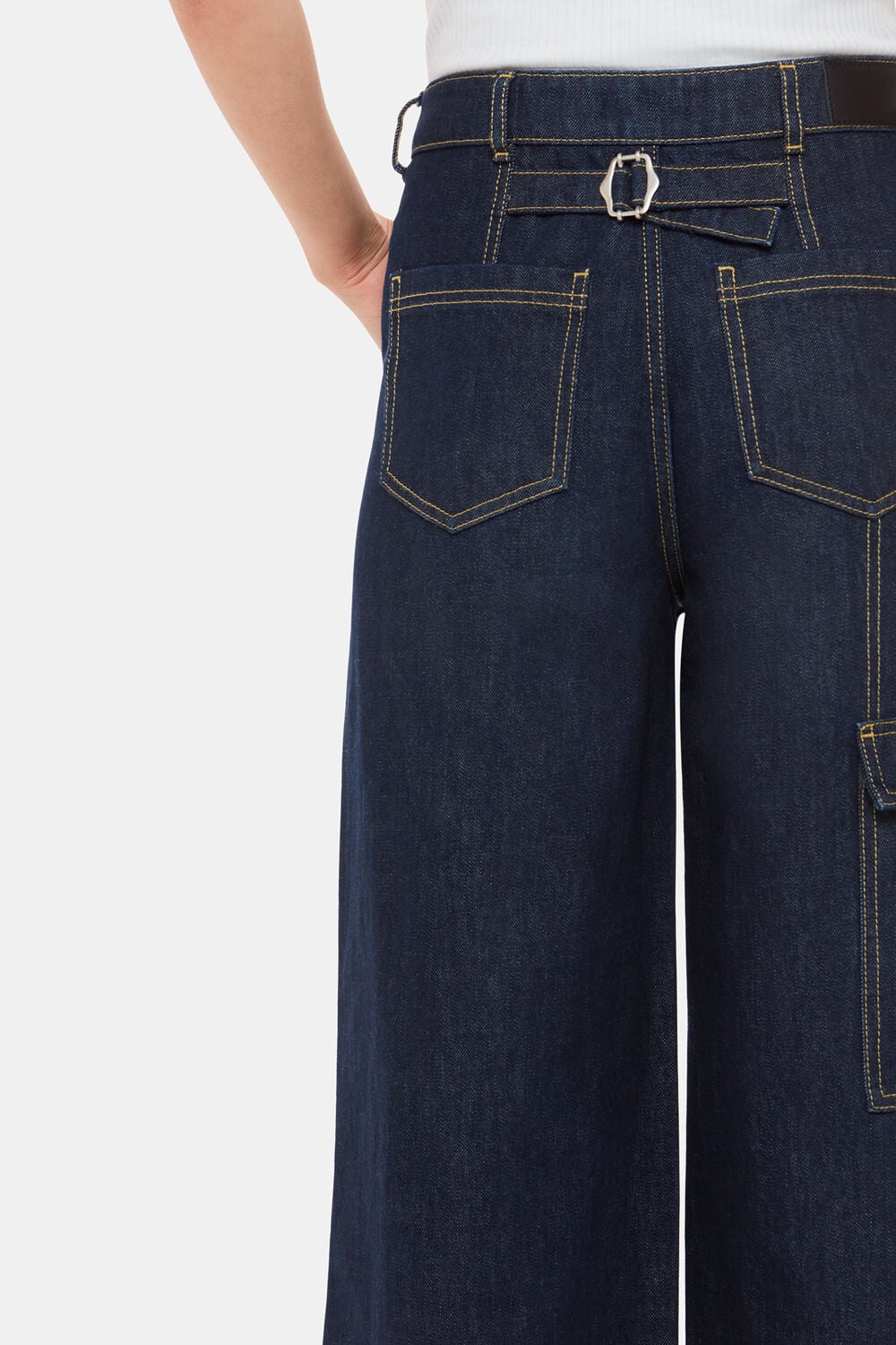 Wide Leg Cargo Jean