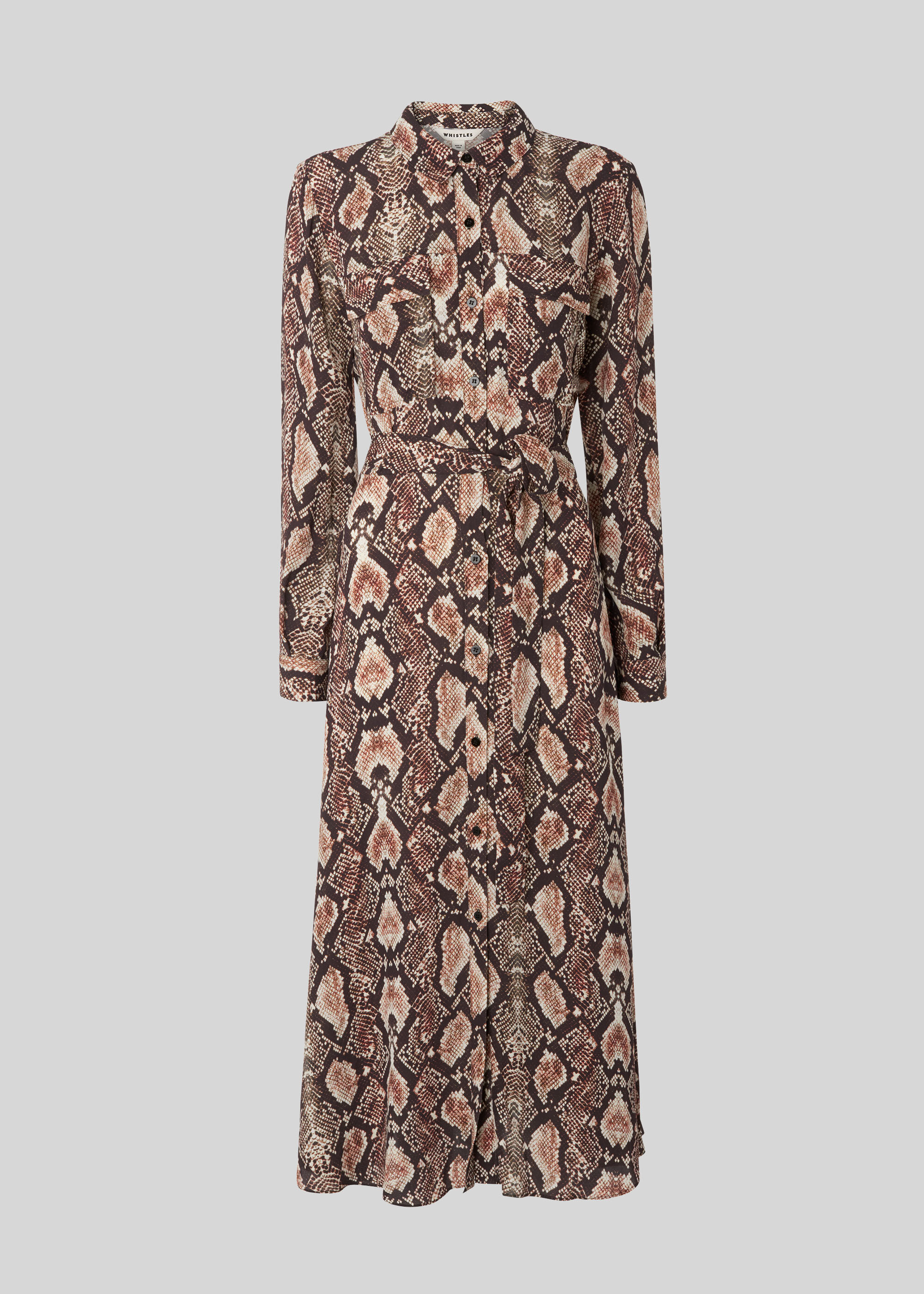 Whistles snakeskin dress store