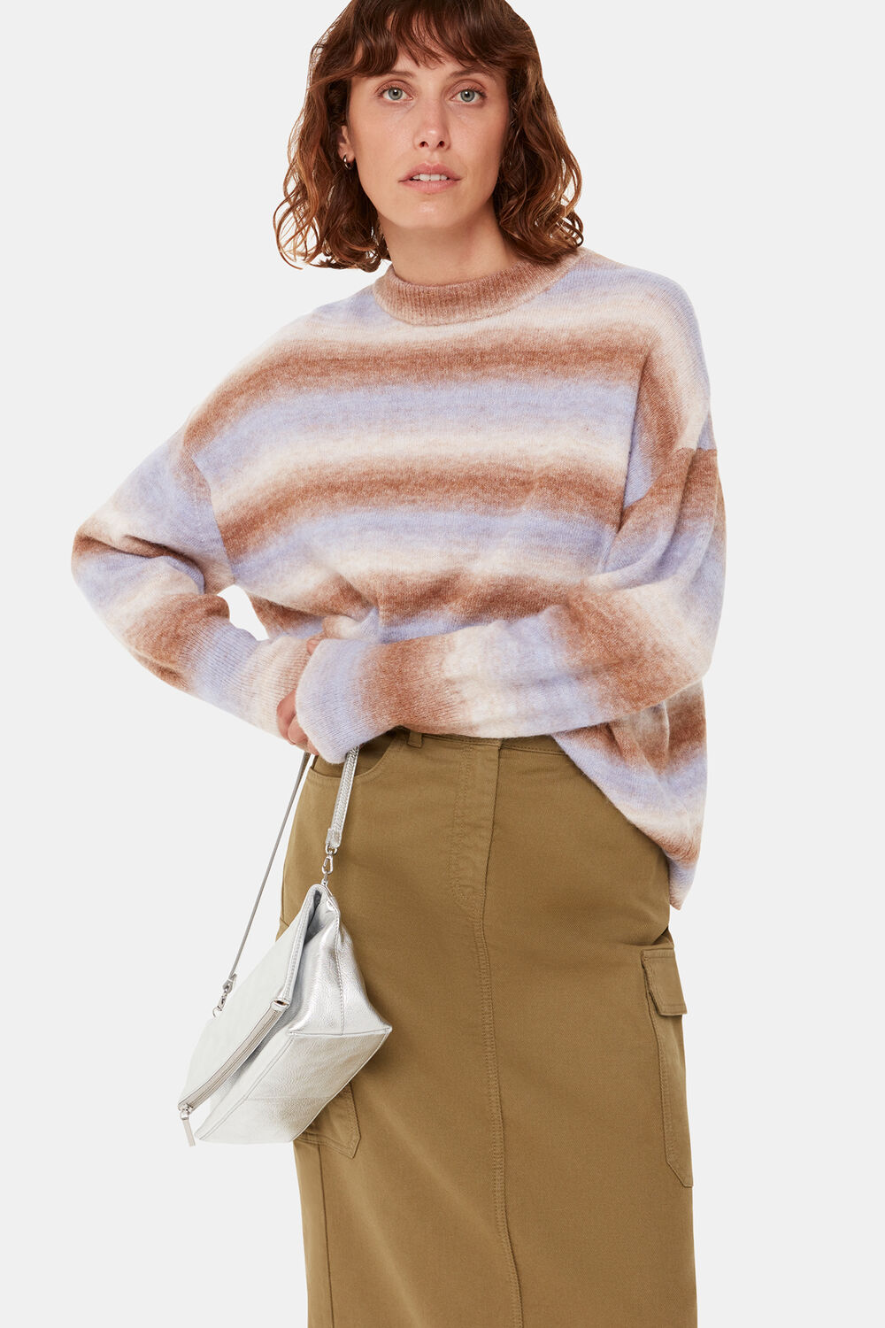 Space Dyed Alpaca Crew Neck