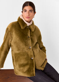 Tamina Short Shearling Coat