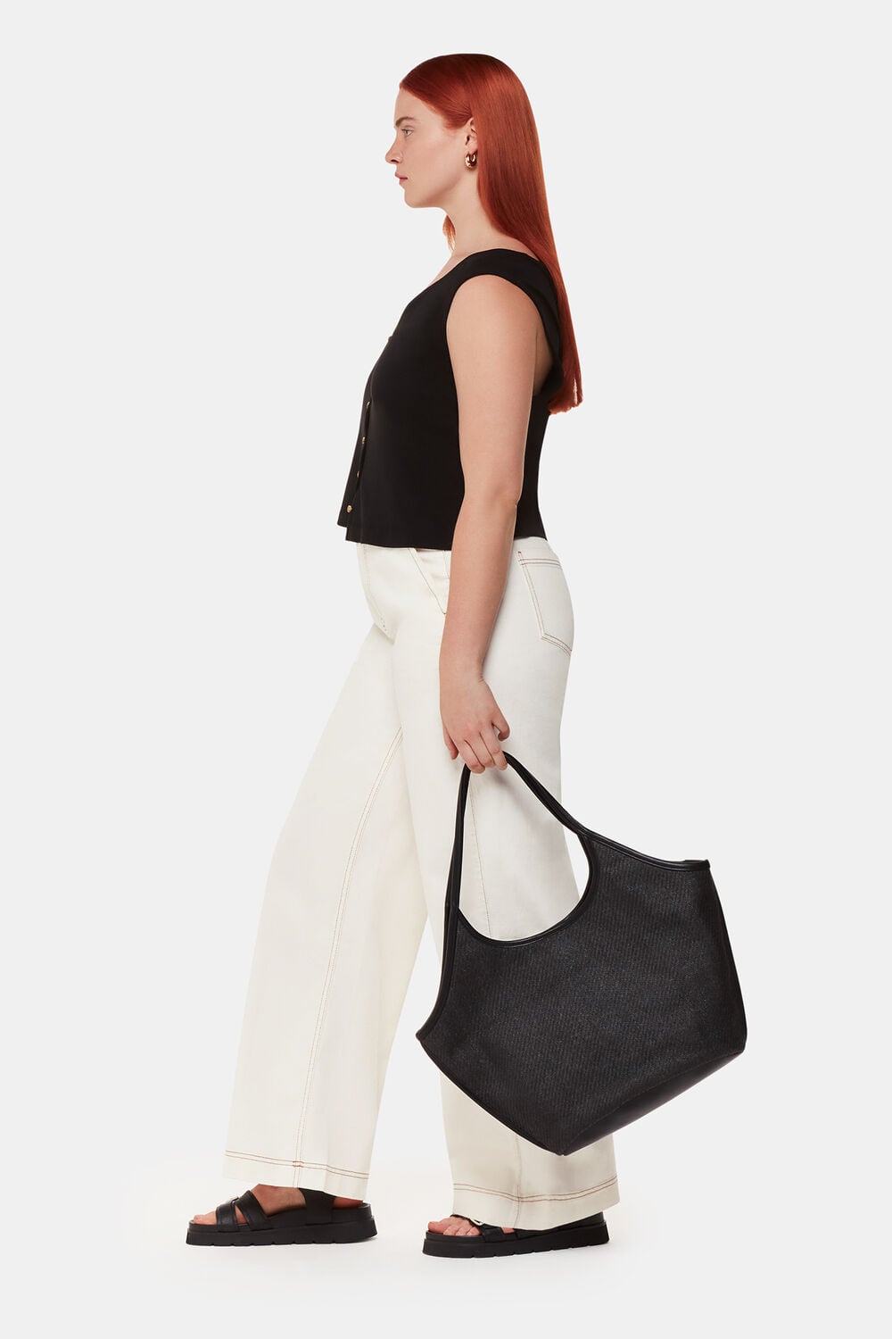 Wide Leg Cargo Jean