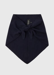 Triangular Knitted Scarf