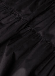 Tier Hem Cotton Skirt