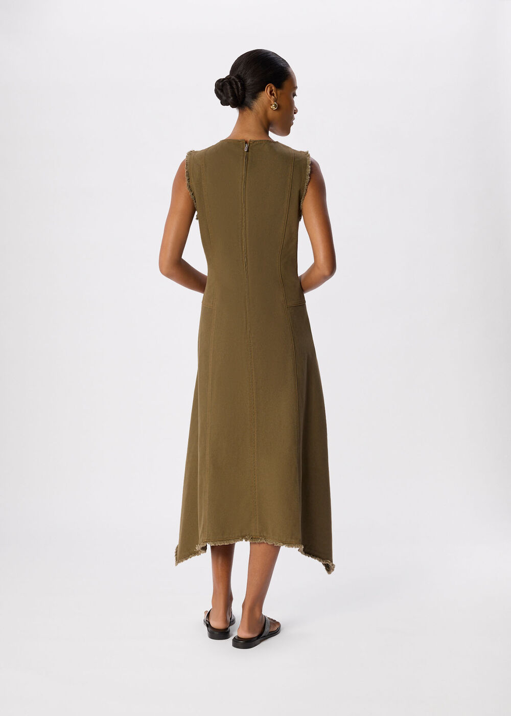 Utility Twill Dress