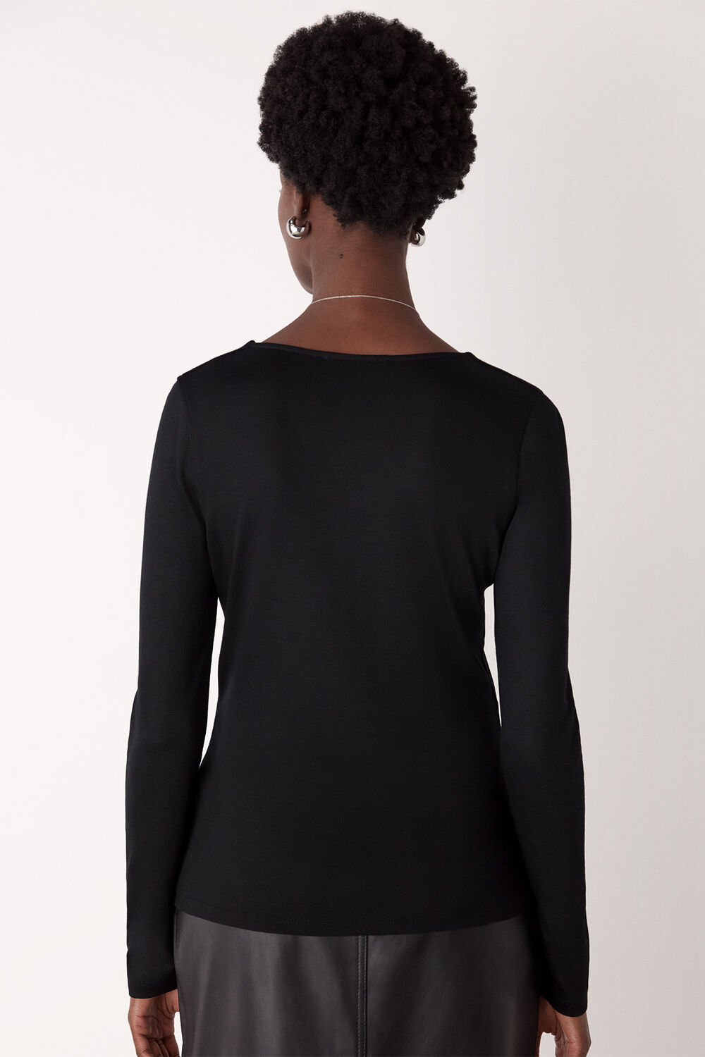 V Neck Long Sleeve Top