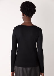 V Neck Long Sleeve Top