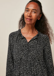 Freckle Print Enora Dress
