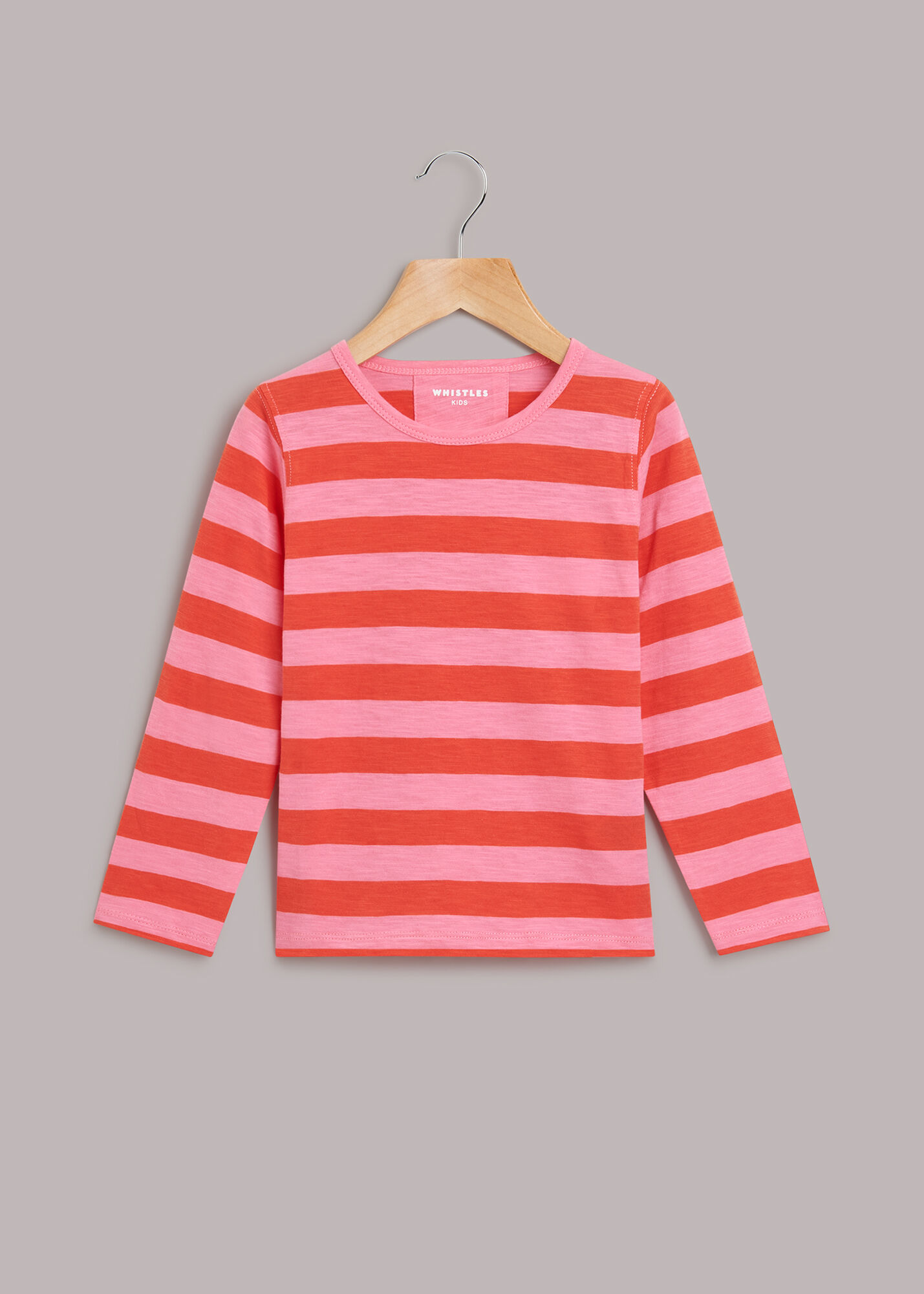 Stripe Long Sleeve Tee | Whistles UK |