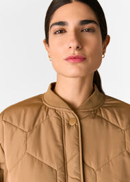 Ida Short Quilted Coat