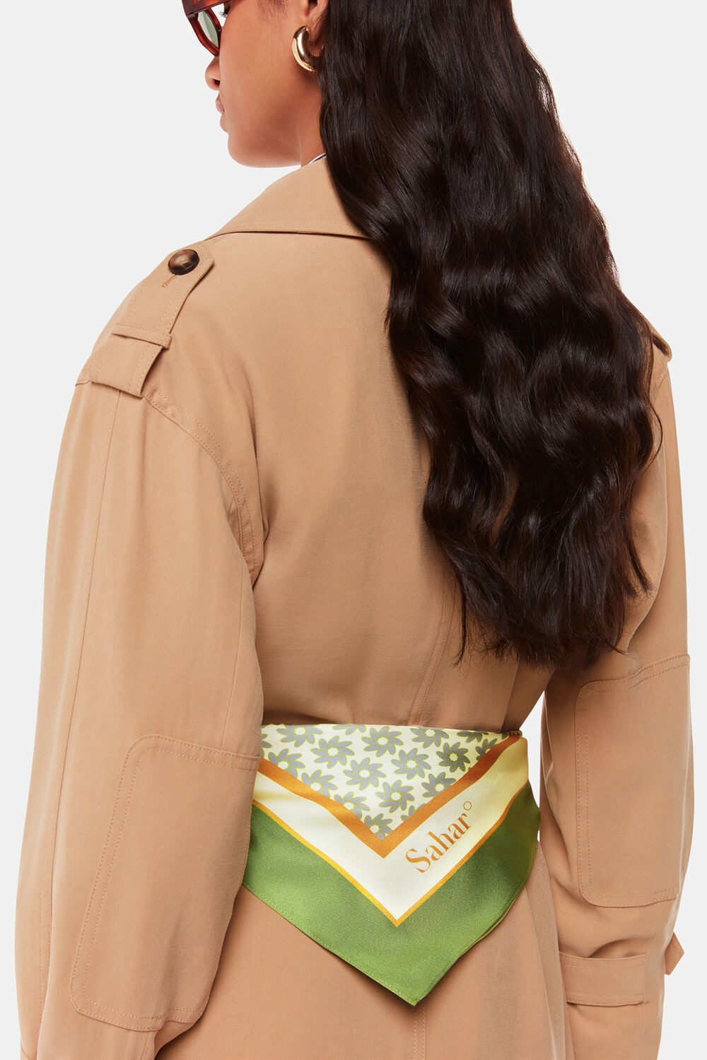Sahar Buttercup Silk Scarf