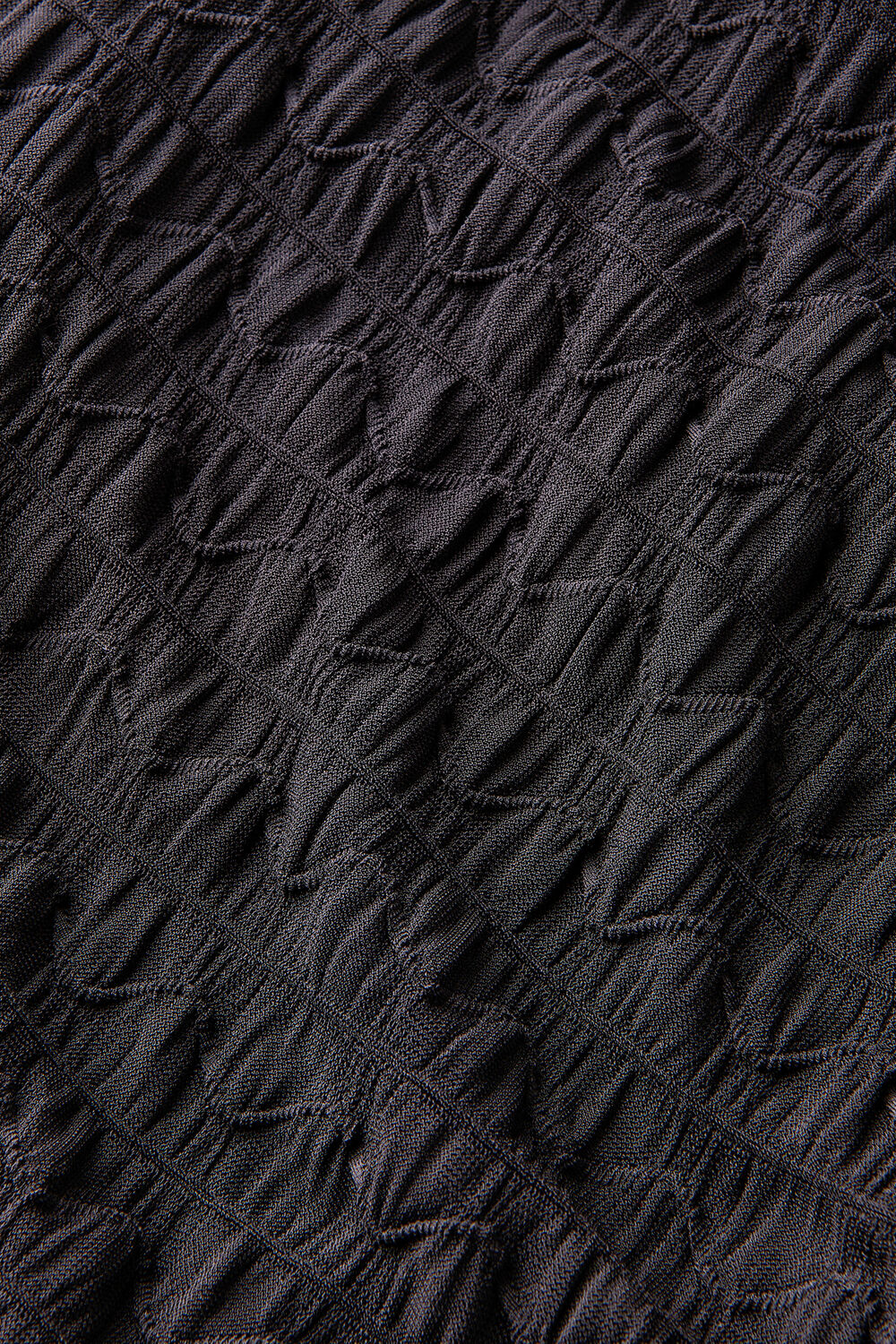 Textured Long Sleeve Dress