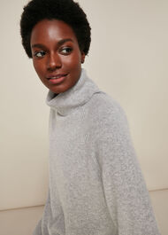 Cashmere Roll Neck Knit