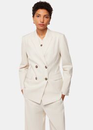 Lindsey Linen Blend Blazer