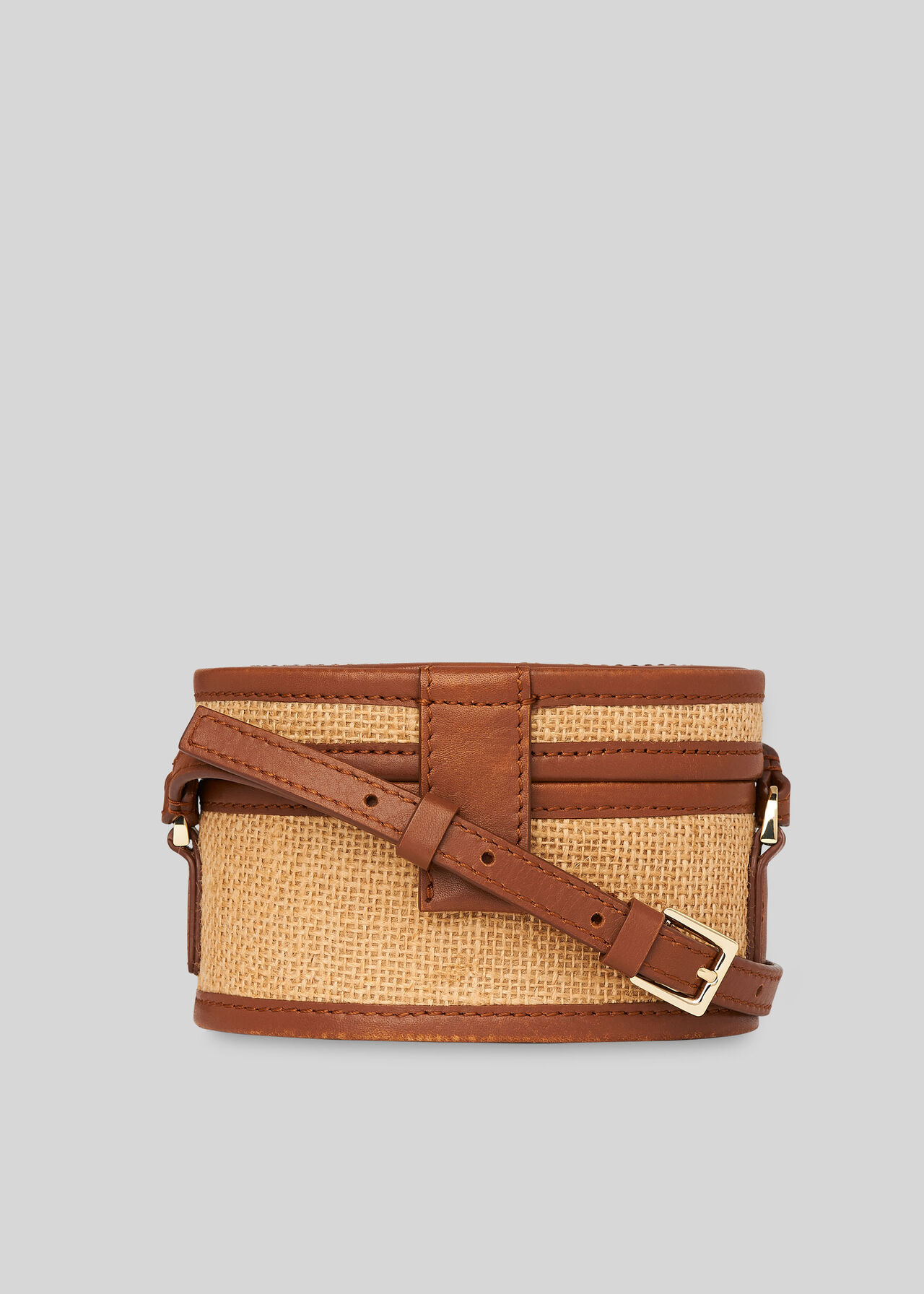 Neutral Simone Tiny Box Bag | WHISTLES