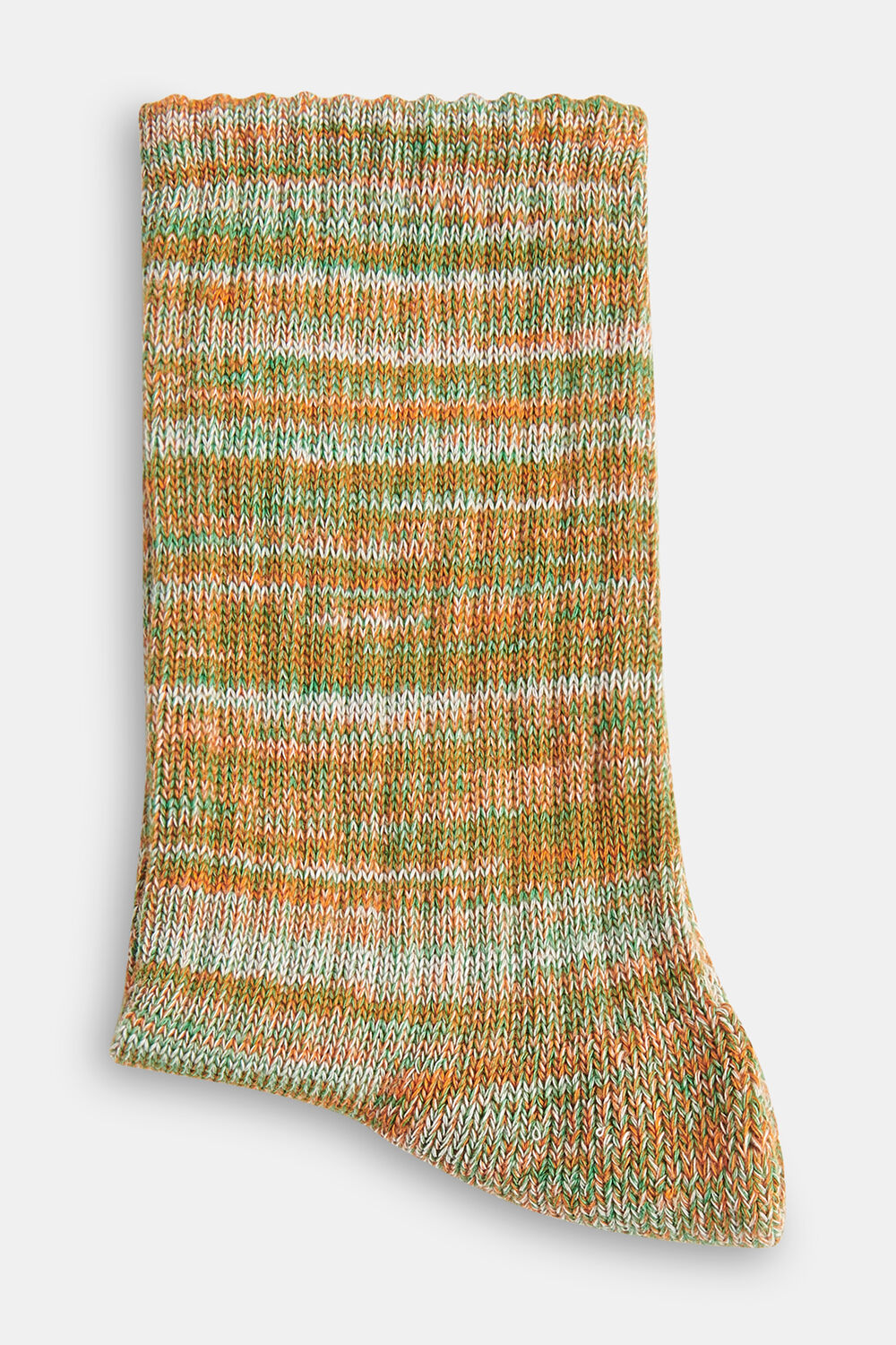 Green Chunky Marl Socks