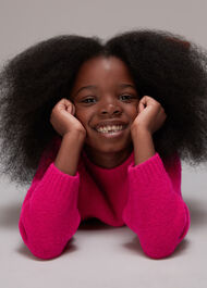 Textured Crew Neck Sweater