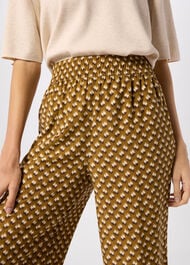 Ikat Spot Crop Trouser