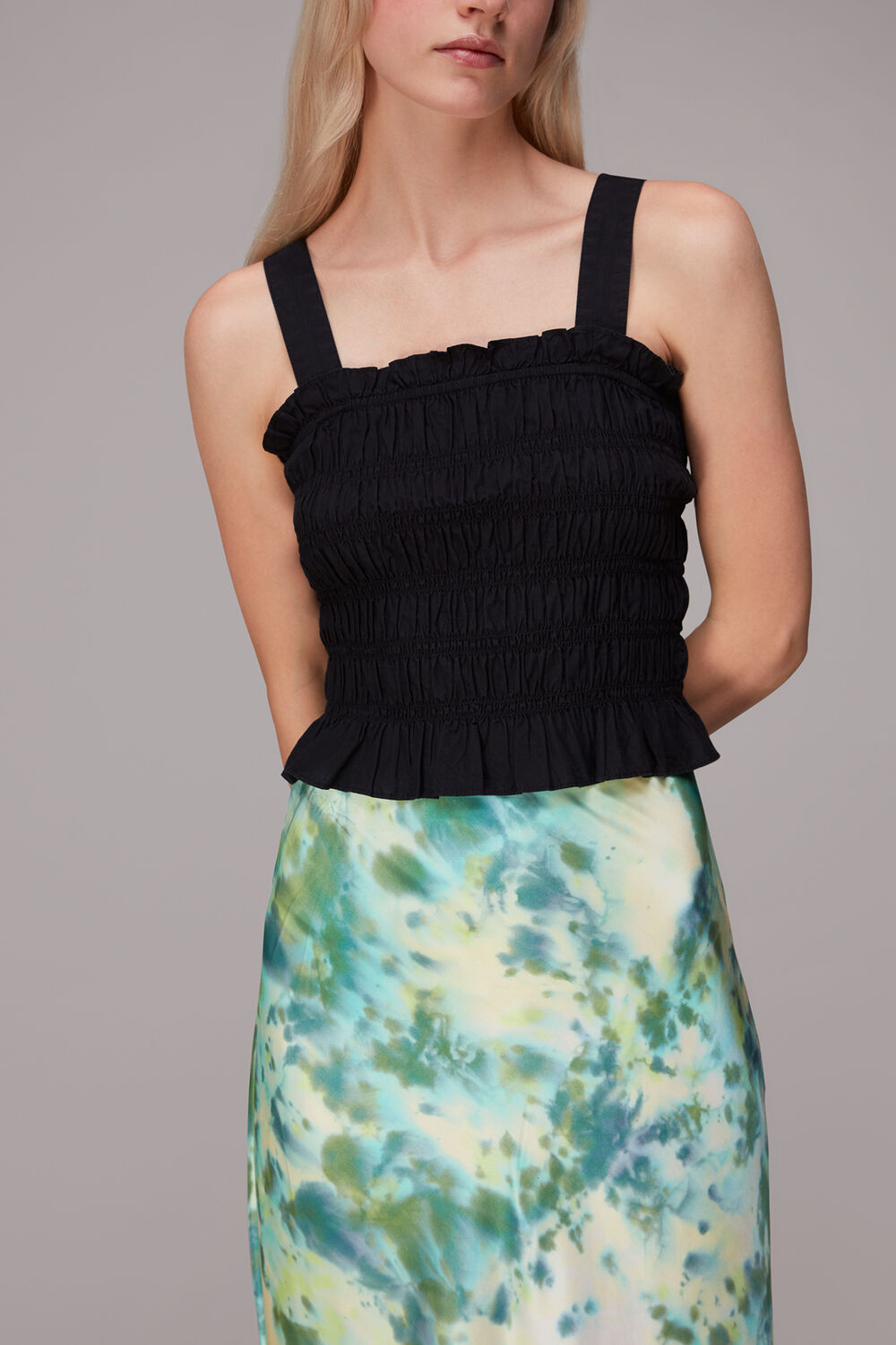 Waterflower Bias Cut Skirt