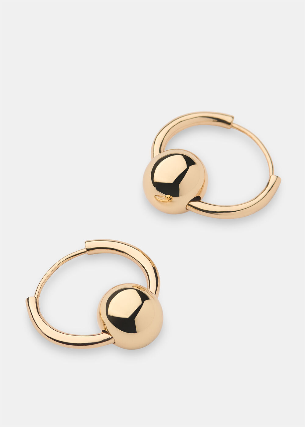 Sphere Hoop Earring