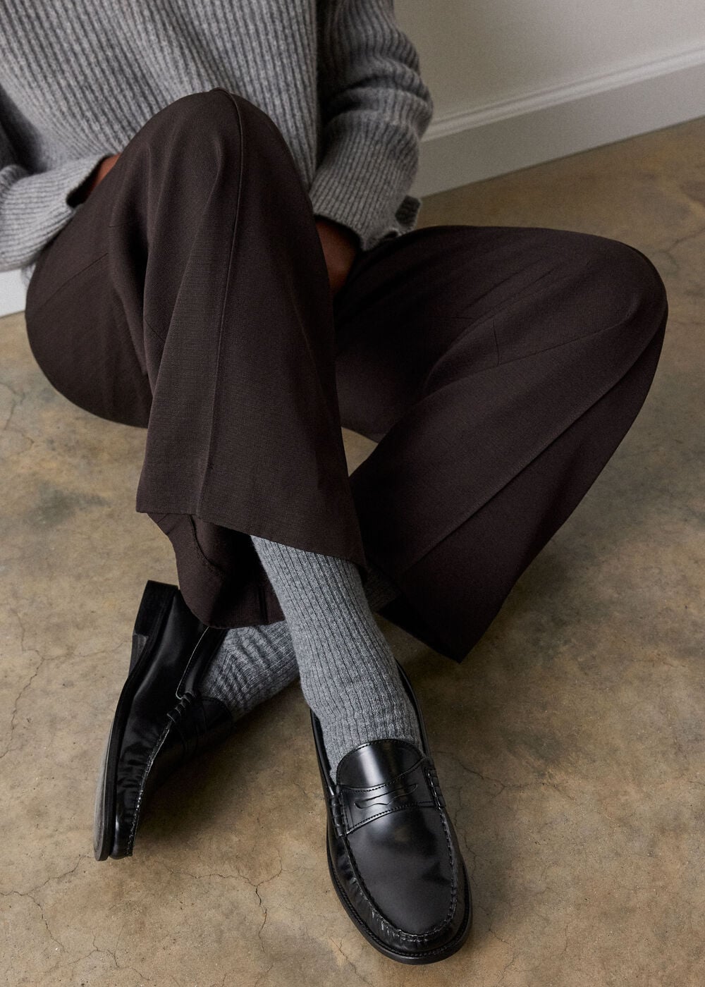 Black Manny Slim Loafer