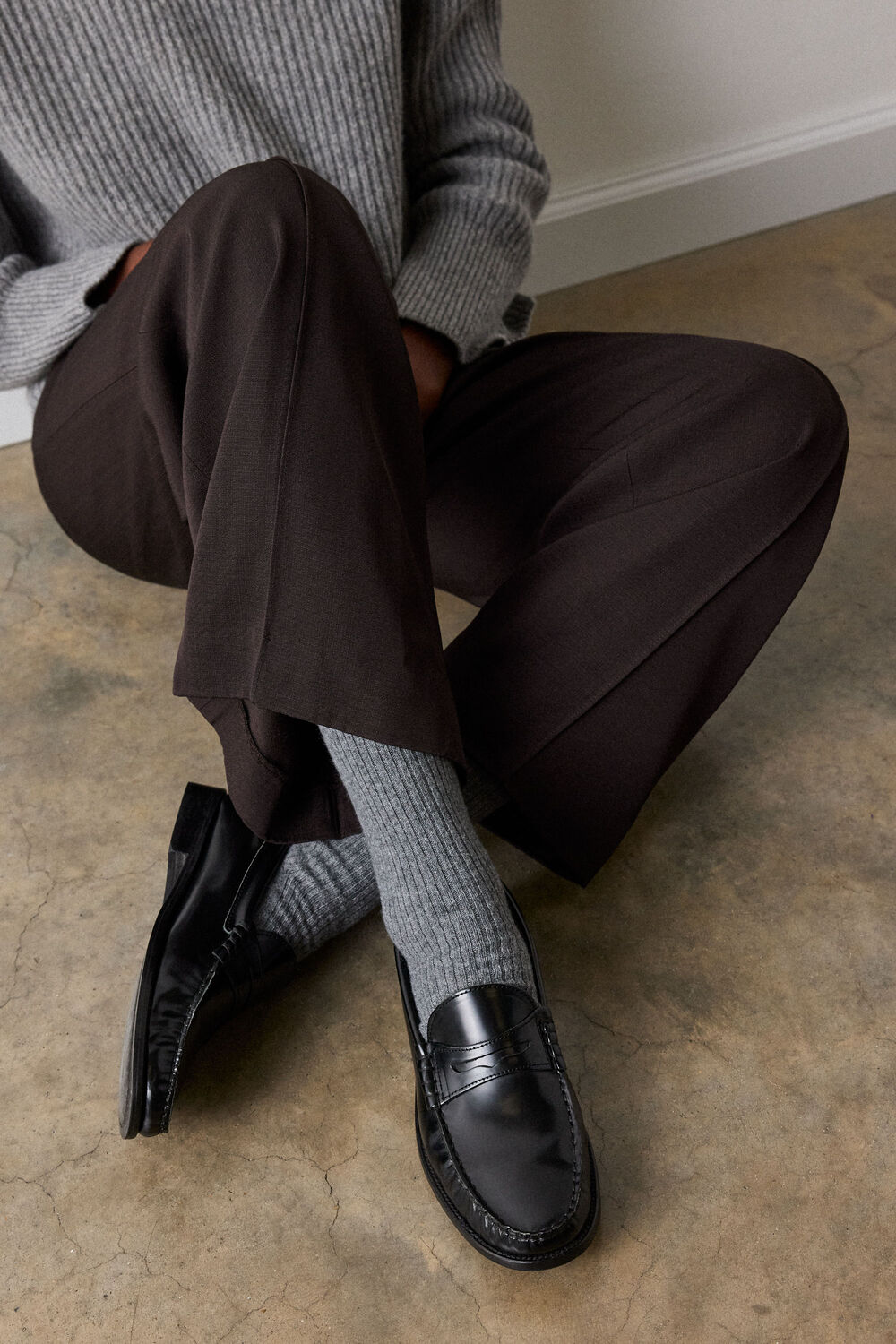 Black Manny Slim Loafer