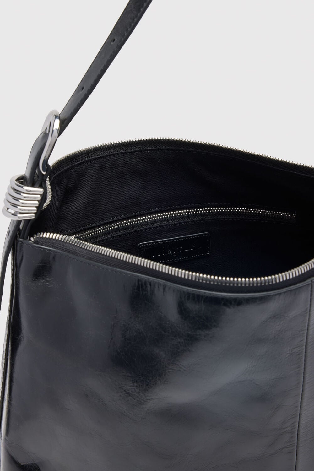 Ring Detail Shoulder Bag