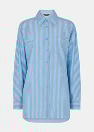 Oversized Fit Stripe Shirt