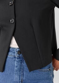 Petite Anne Ponte Button Jacket