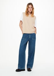 Wool V Neck Tank