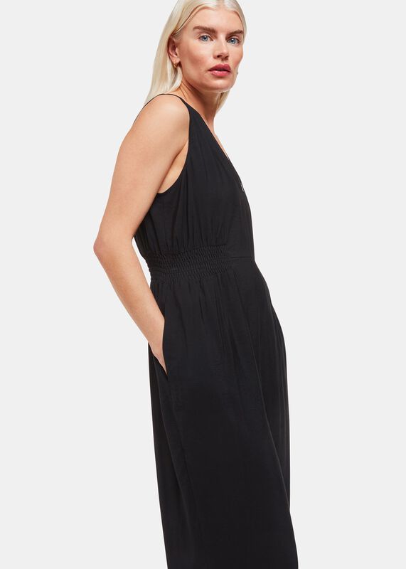 Black Petite Remmie Jumpsuit
