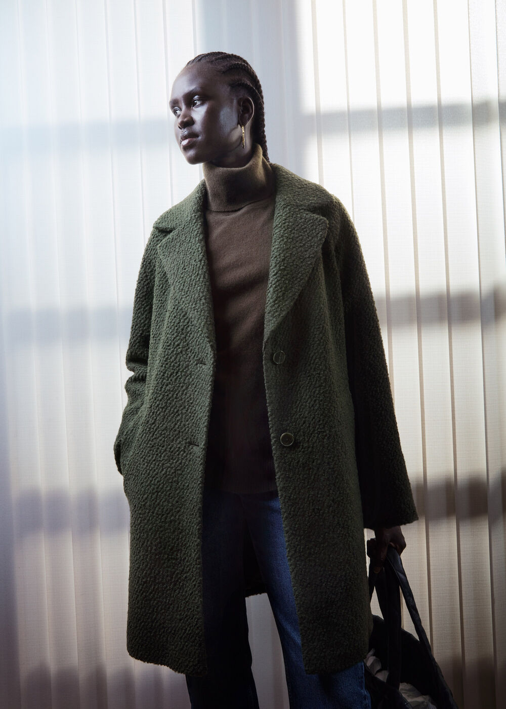 Daisy Boucle Casual Coat