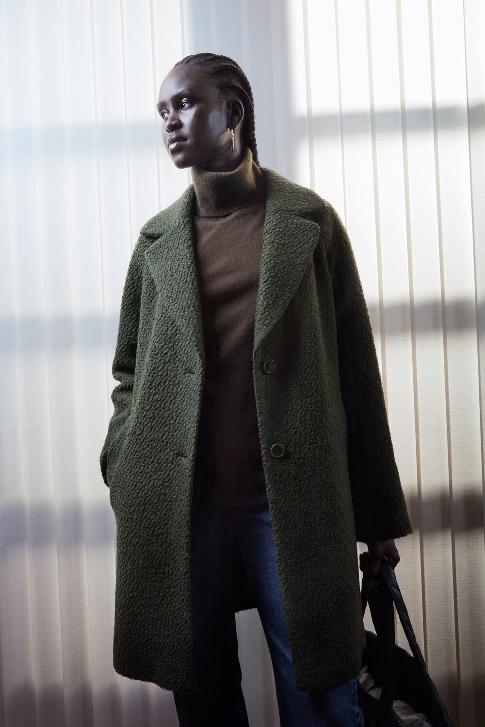 Daisy Boucle Casual Coat