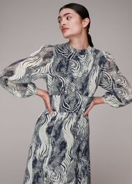 Flowing Tiger Joan Dress