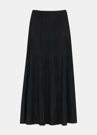 Knitted Pleated Skirt