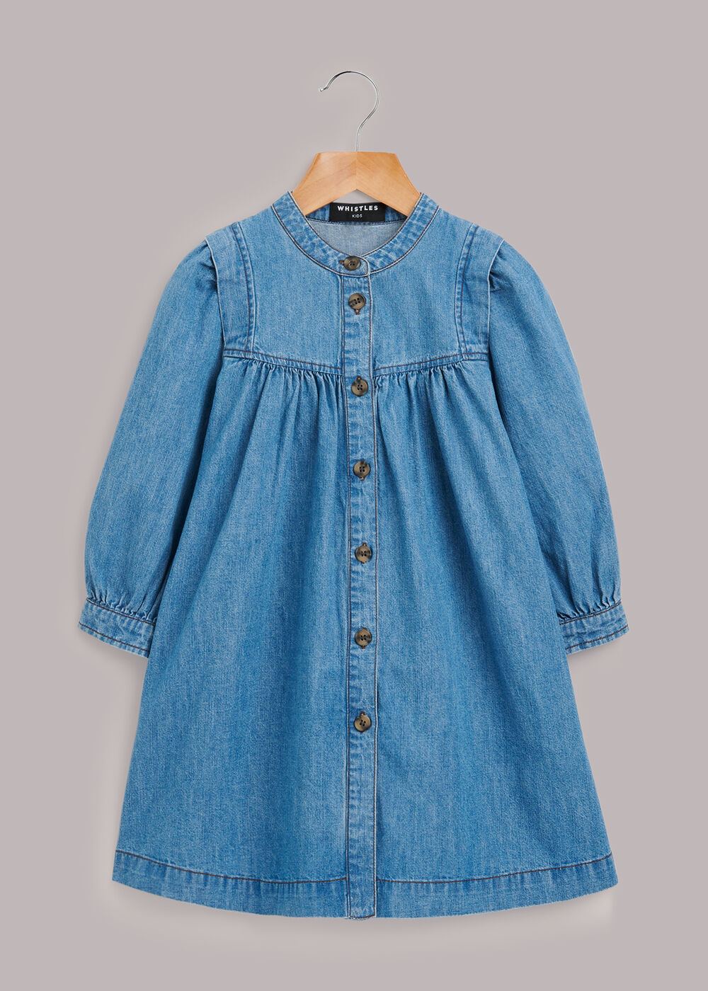 Denim Chambray Max Dress