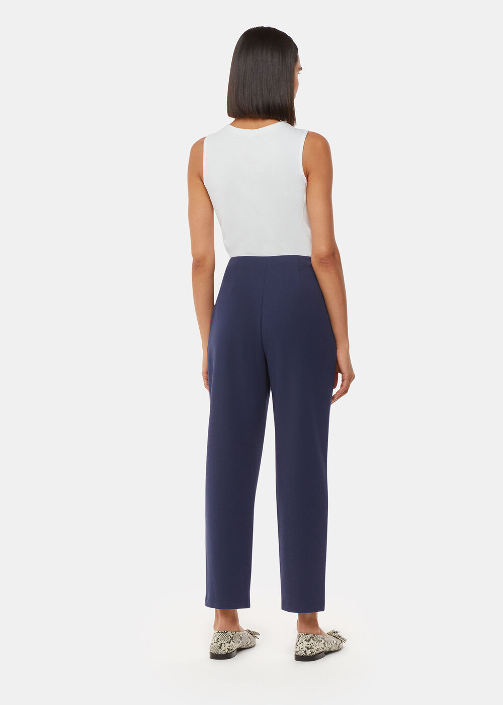 Lila Ponte Trouser