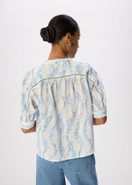 Ditsy Stem Textured Shirt