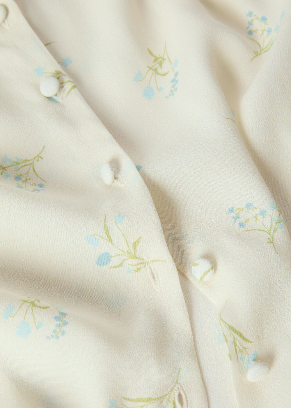 Floral Button Front Shirt