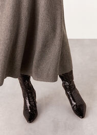 Knitted Midi SKirt