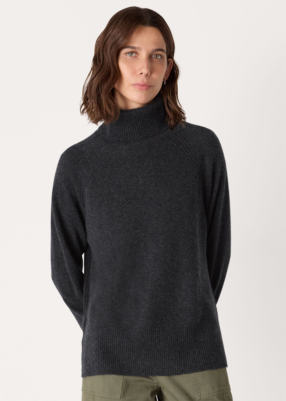 Cashmere Roll Neck
