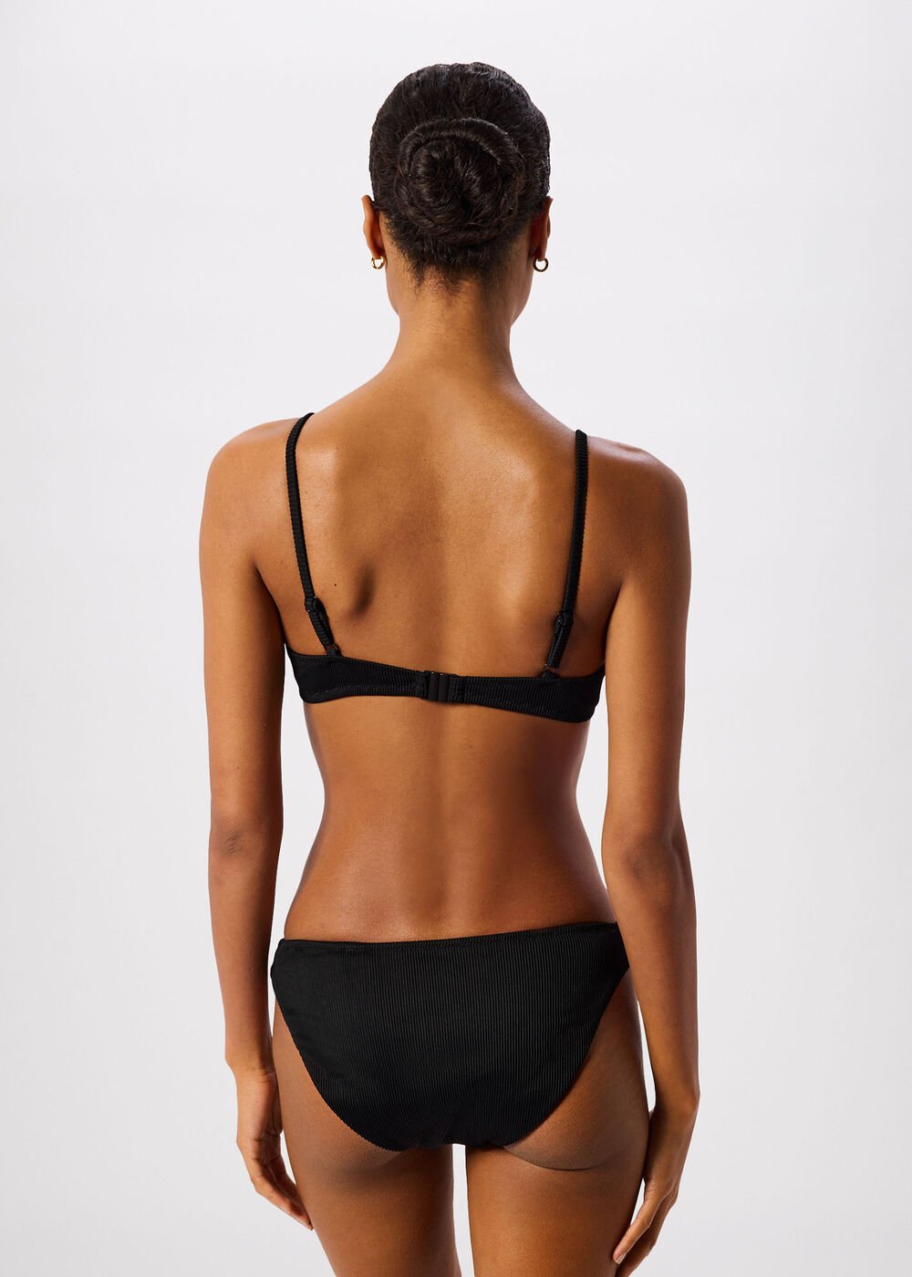 Ribbed Basic Bikini Bottom