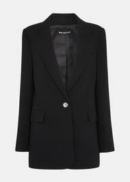 Crepe Boyfriend Blazer