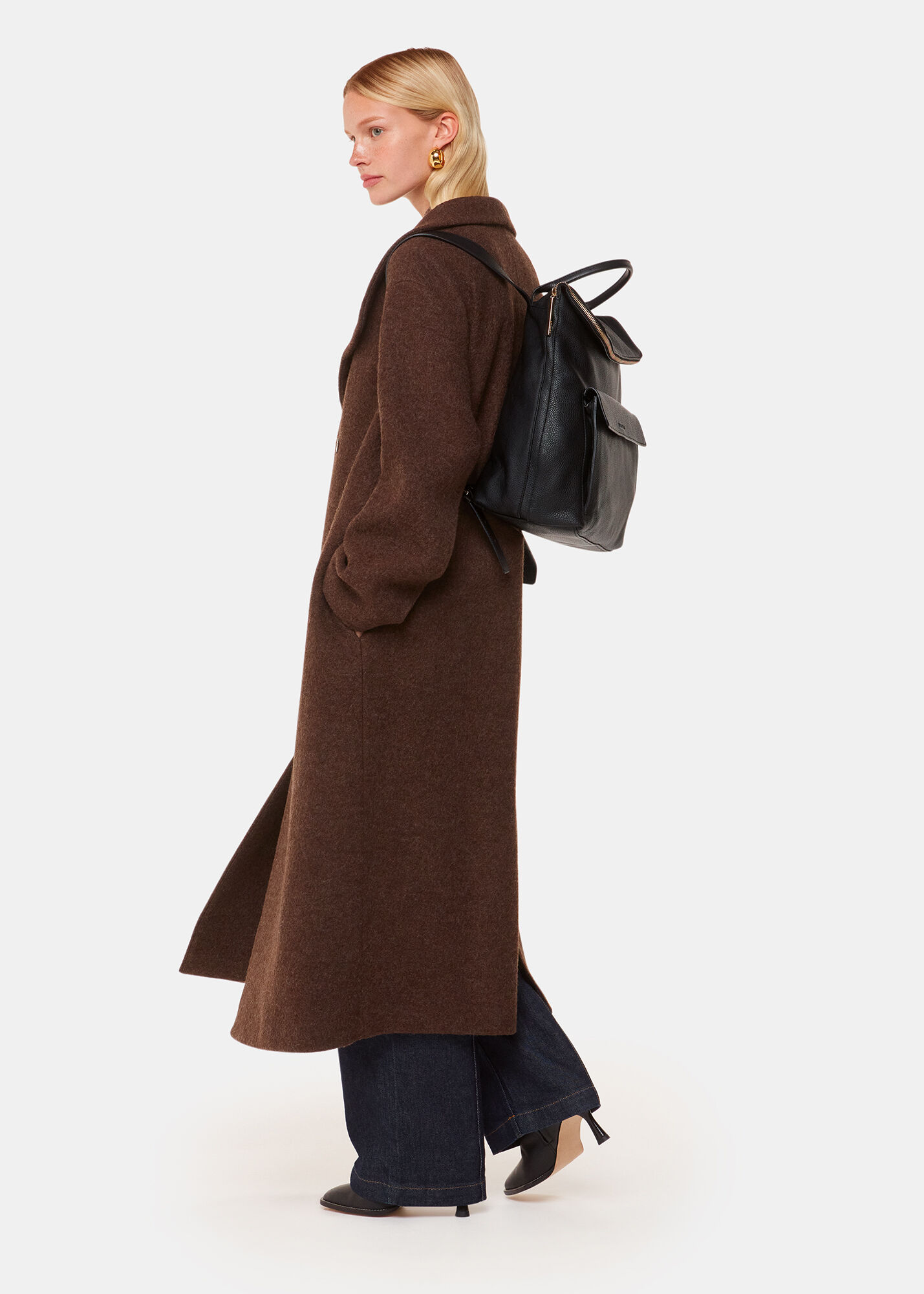 Black Verity Backpack WHISTLES