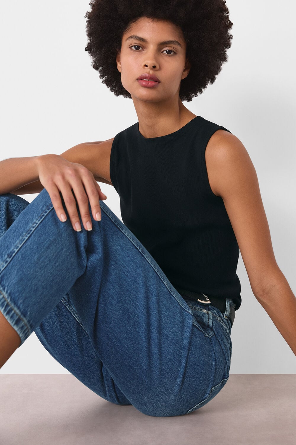 Denim Authentic Barrel Leg Jean