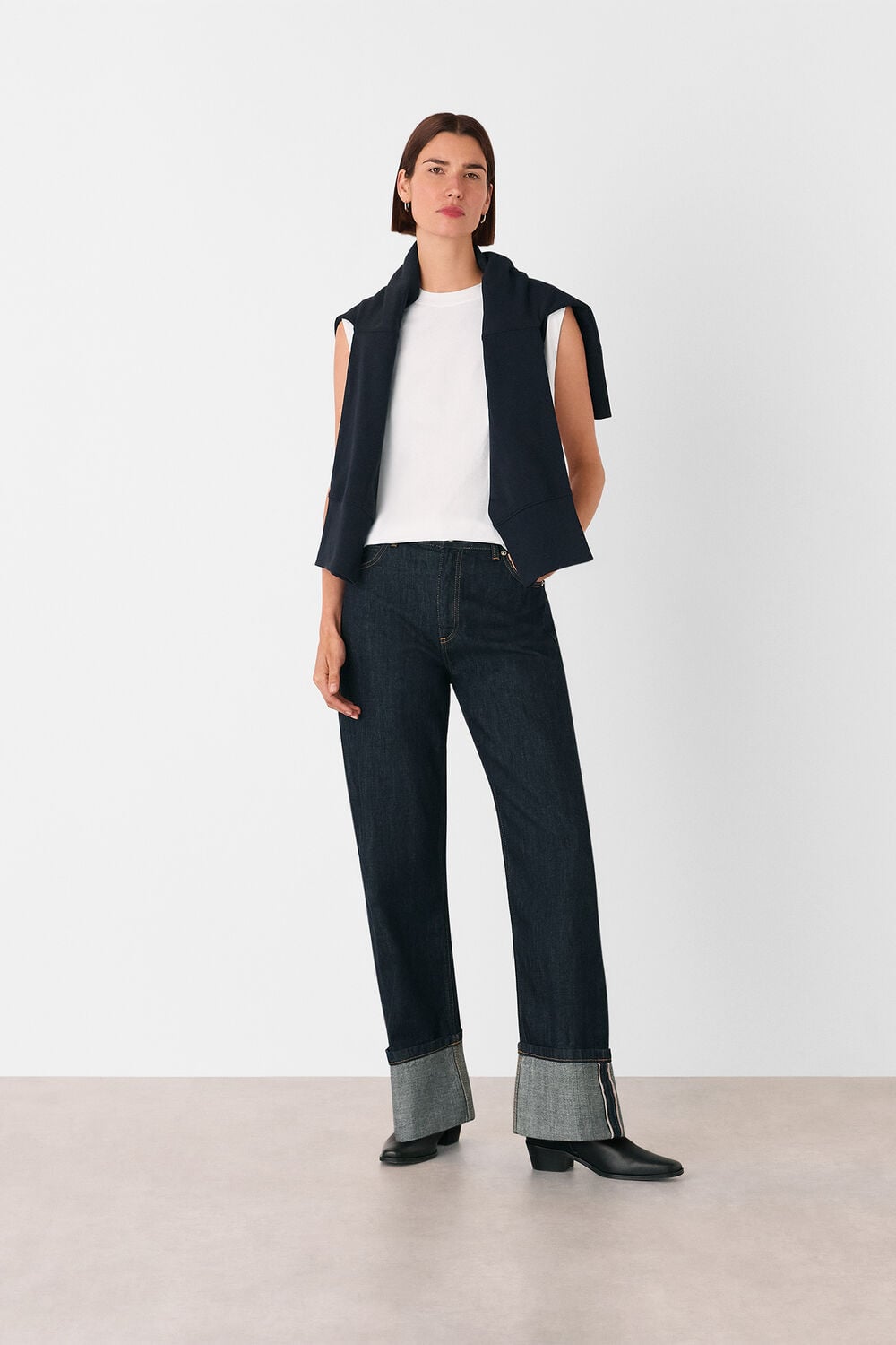 Edie Sleeveless Vest